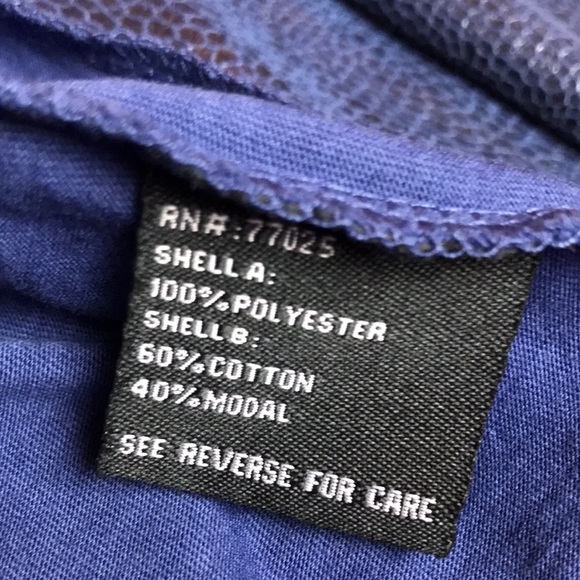 G by Giuliana | Faux Snakeskin Open Drape Front Jacket | L - Picture 6 of 7